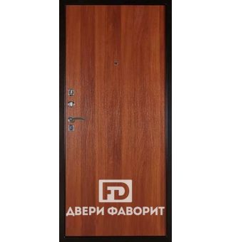 Дверь в квартиру с ламинатом и раздельной ручкой