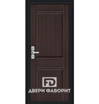 Недорогая дверь с МДФ внутри