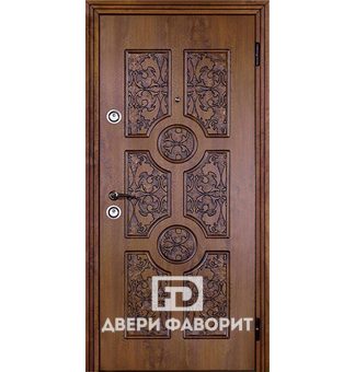 Дверь стандартная с отделкой винорит