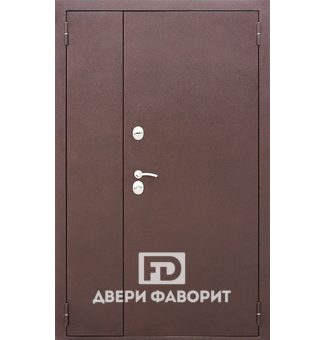 Антивандальная двустворчатая дверь в тамбур